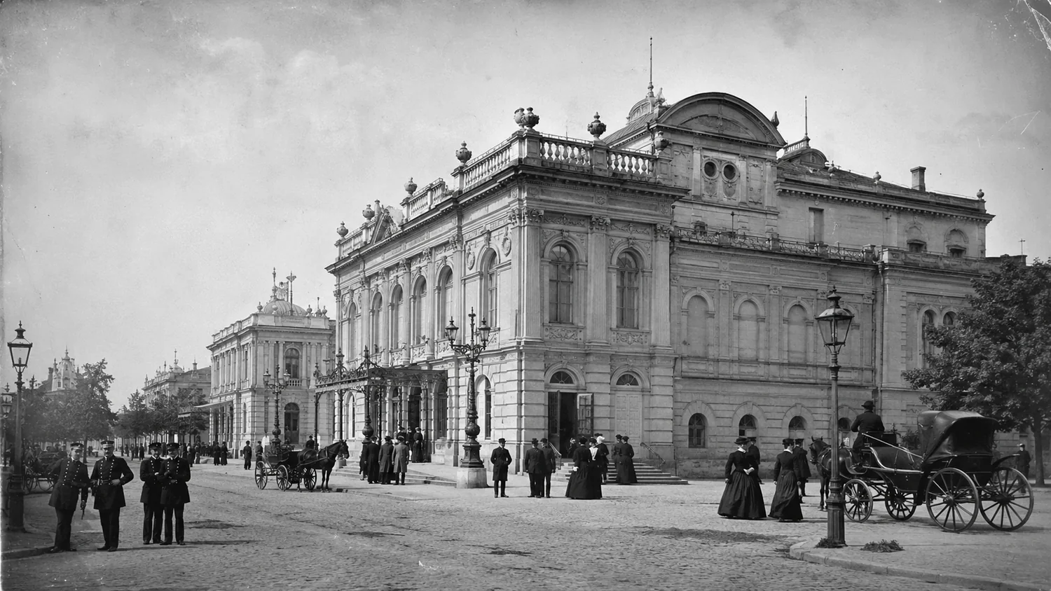 Monte Theatre in Mykolaiv, c. 1895