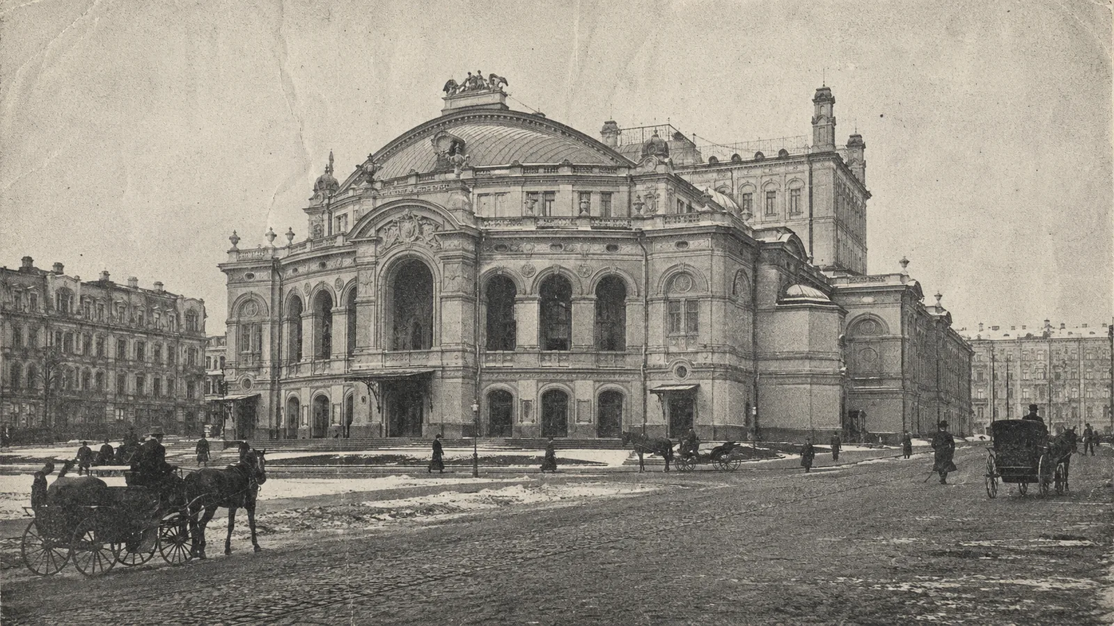 Digital reconstruction of Kyiv City Theatre around 1905