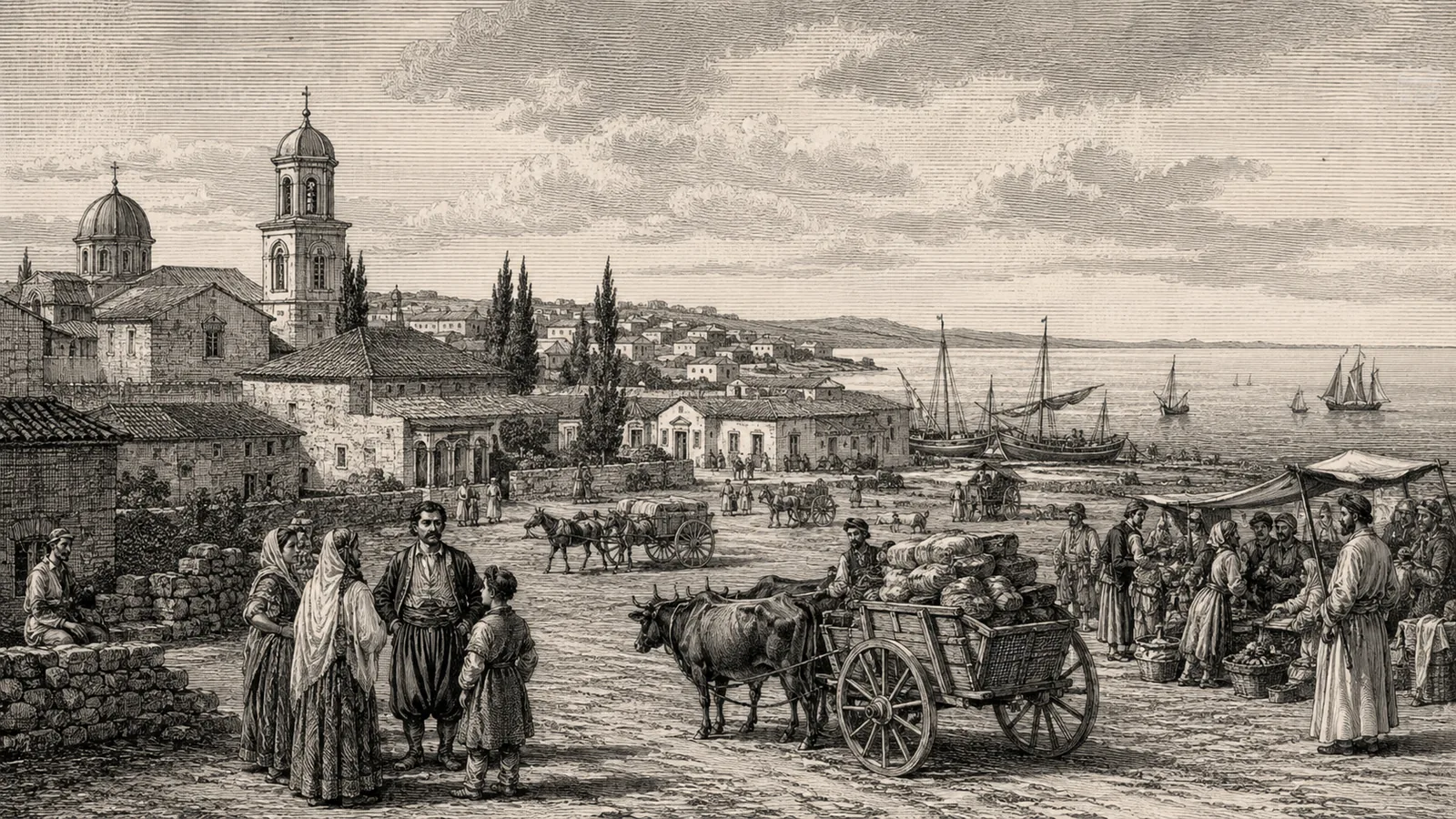 Digital reconstruction of Mariupol around 1790