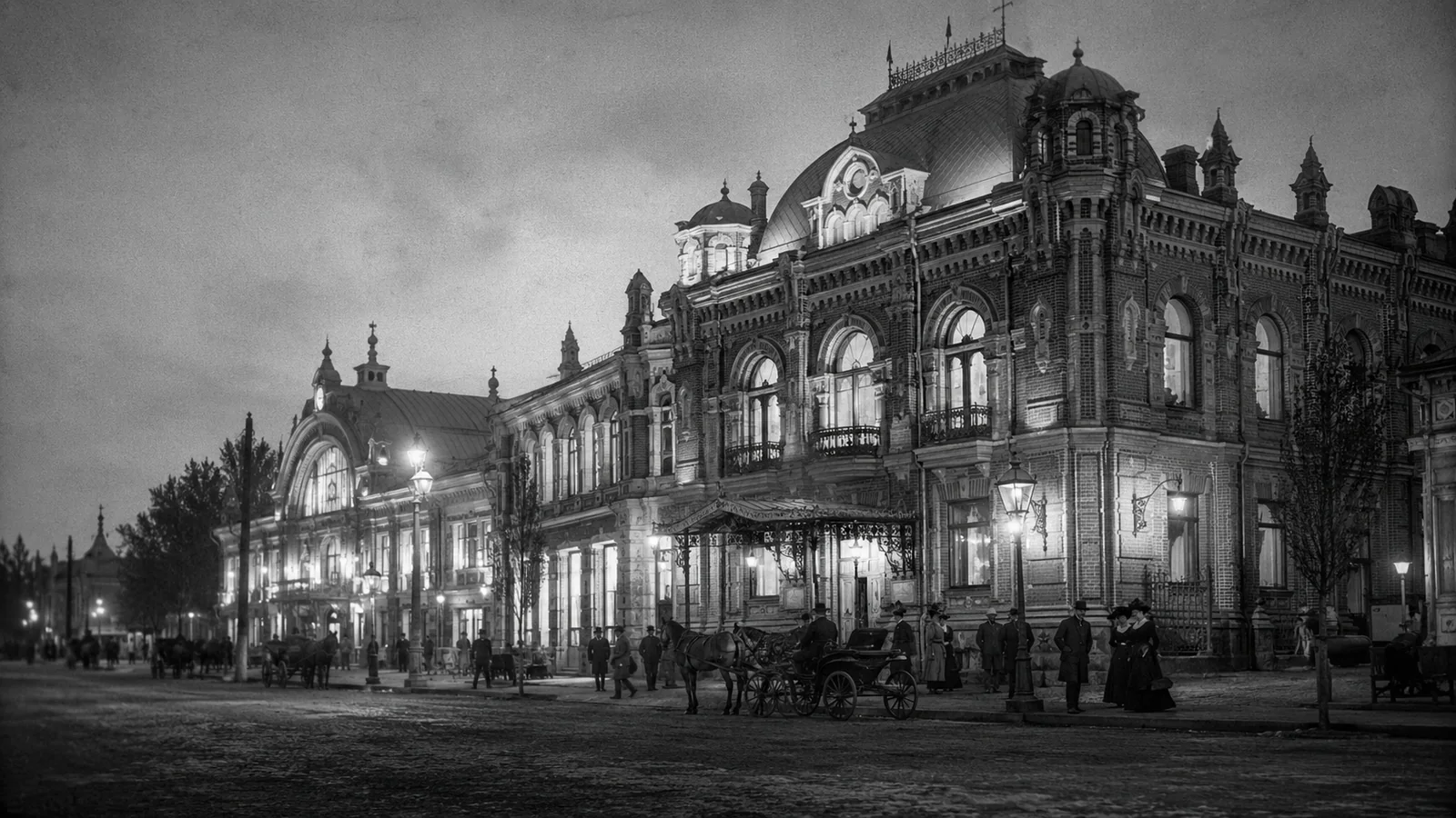 Great Britain Hotel and entertainment hall in Donetsk (Yuzivka), c. 1910